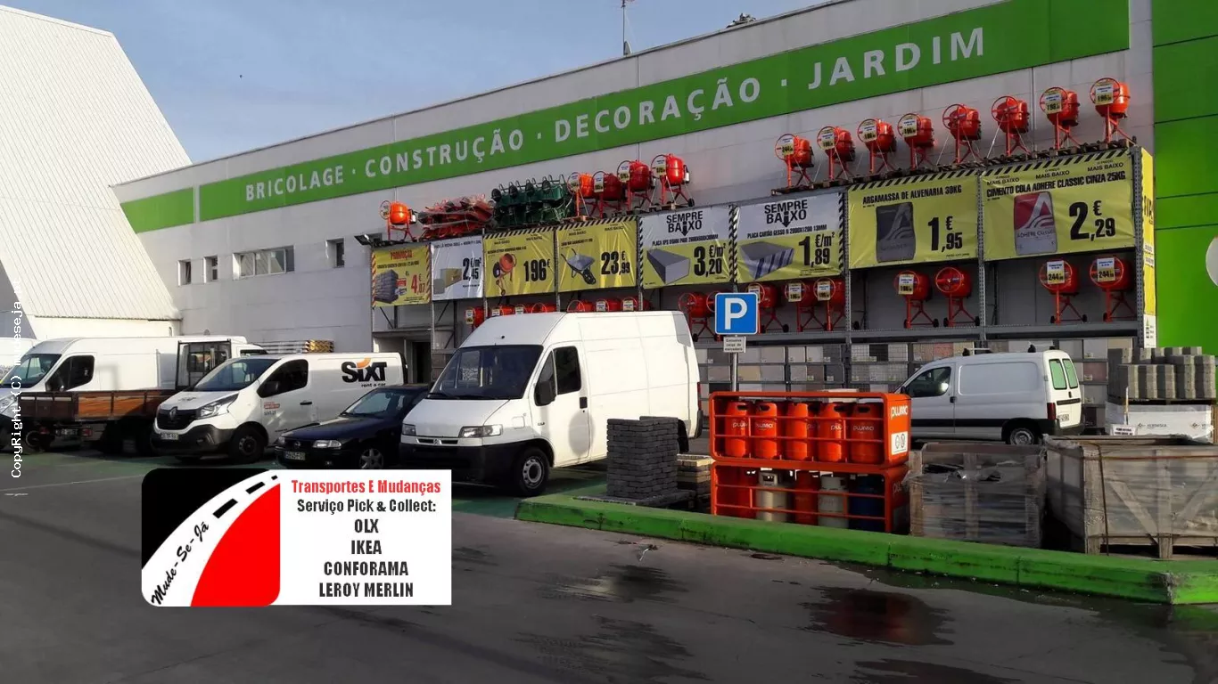 Levantamentos, Entregas e Montagens (Click &amp; Collect)